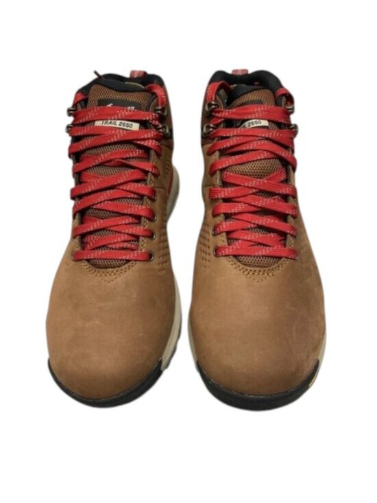 NEW DANNER Mens Trail 2650 Mid GTX Hiking Shoes Size 9.5 EE Brown, Red main image 7